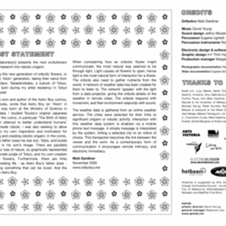 Oribotics [lab] Music